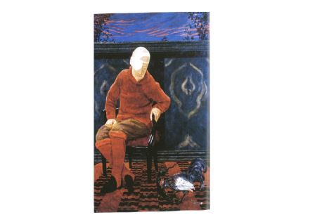 Ercole Sbellato, Ritratto di Gabriele D'Annunzio, 1916, olio su tela, cm 210x150. Gardone Riviera, Il Vittoriale degli italiani