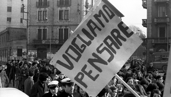 Le 5 vie Milano 1968 giovani