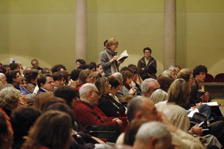 le domande dal pubblico Incontro CMC Appelfeld