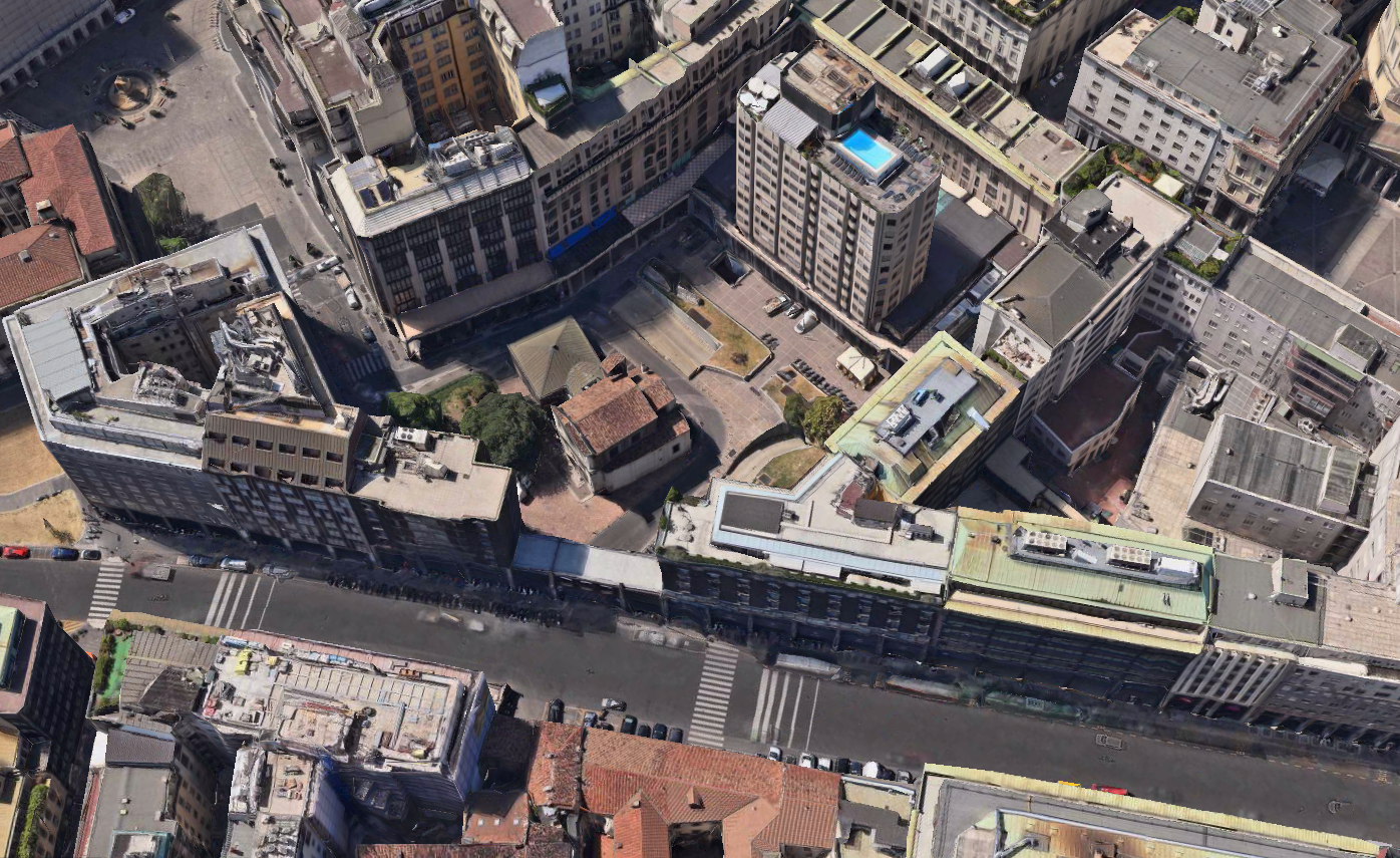 Centro Culturale di Milano 5 Schermata Dall&#039;alto più grande