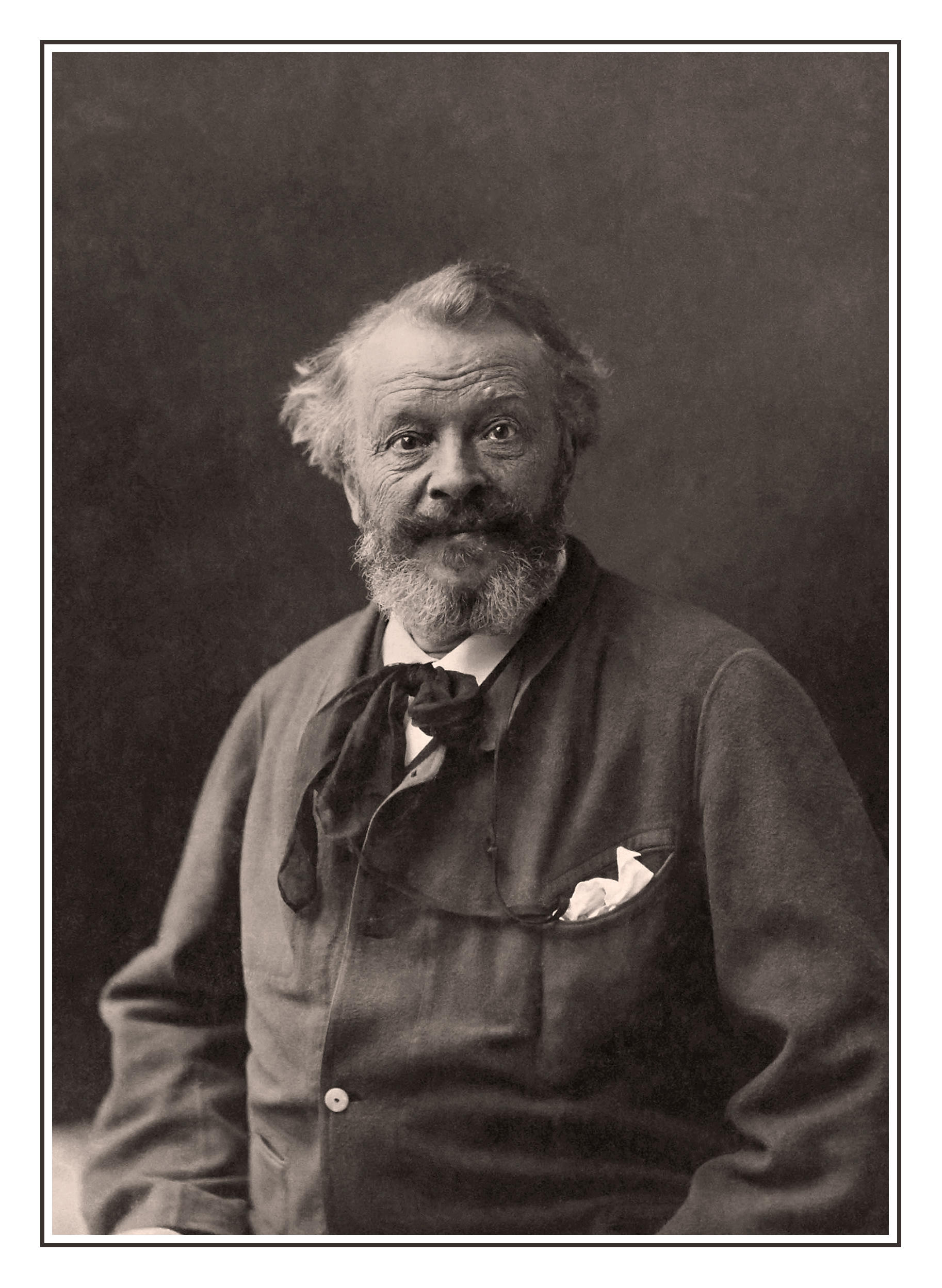NADAR PHOTOGRAPHER FRANCE STUDIO PORTRAIT Gaspard-Felix Tournachon (6 April 1820 ? 20 March 1910, known by the pseudonym Nadar, was a French photographer, caricaturist, journalist, novelist, and balloonist (or, more accurately, proponent of manned flight)