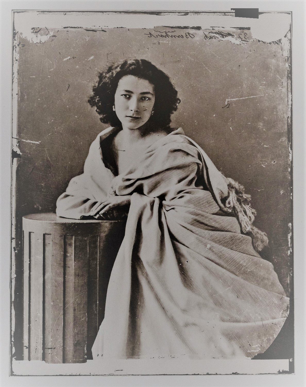 L'attrice Sarah Bernhardt