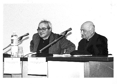 Raimondo Spiazzi con Luigi Negri